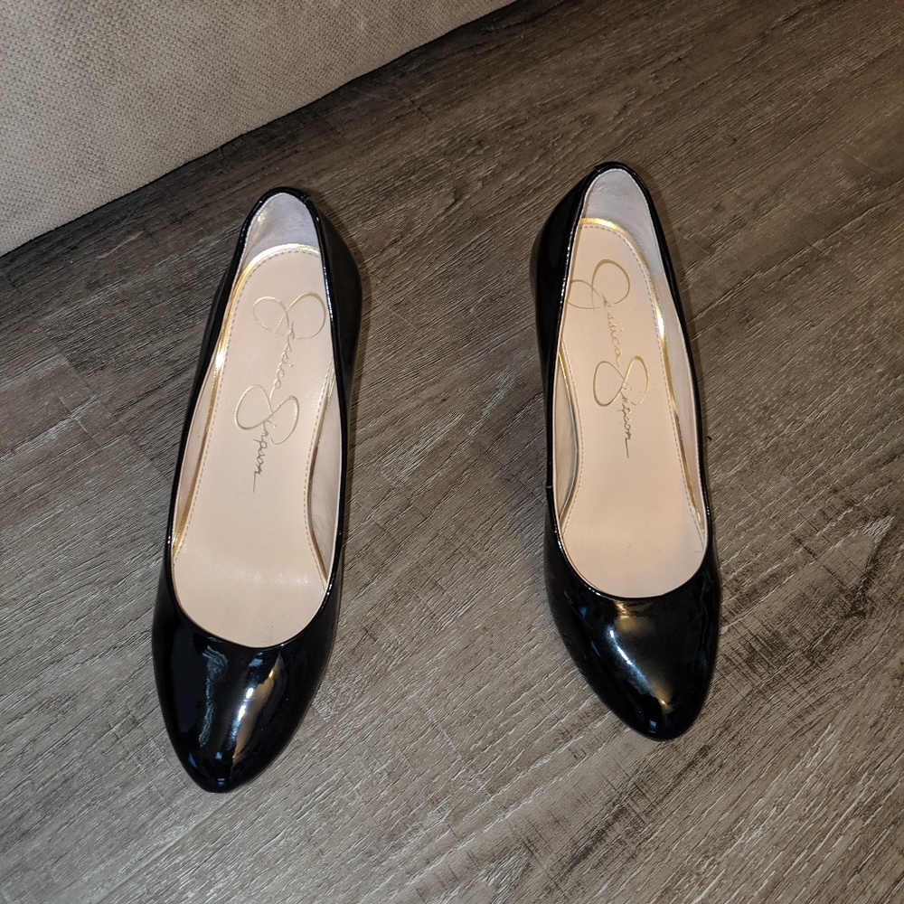 Black stilettos